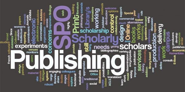 Author speaking at a publishing seminar